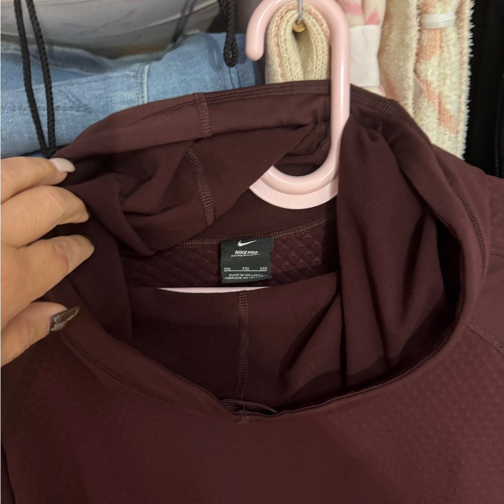 Nike Burgundy Pullover Hoodie XXL